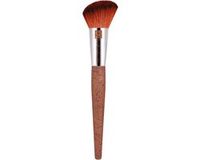 Angled Velandia Angled Blusher Brush Bionic Synthetic Hair Recycled Aluminum Coffee & Corn Handle 1 Pcs