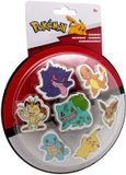 Merkloos / Sans marque LA PLUME DOREE Pokemon Gummenset, 7dlg.
