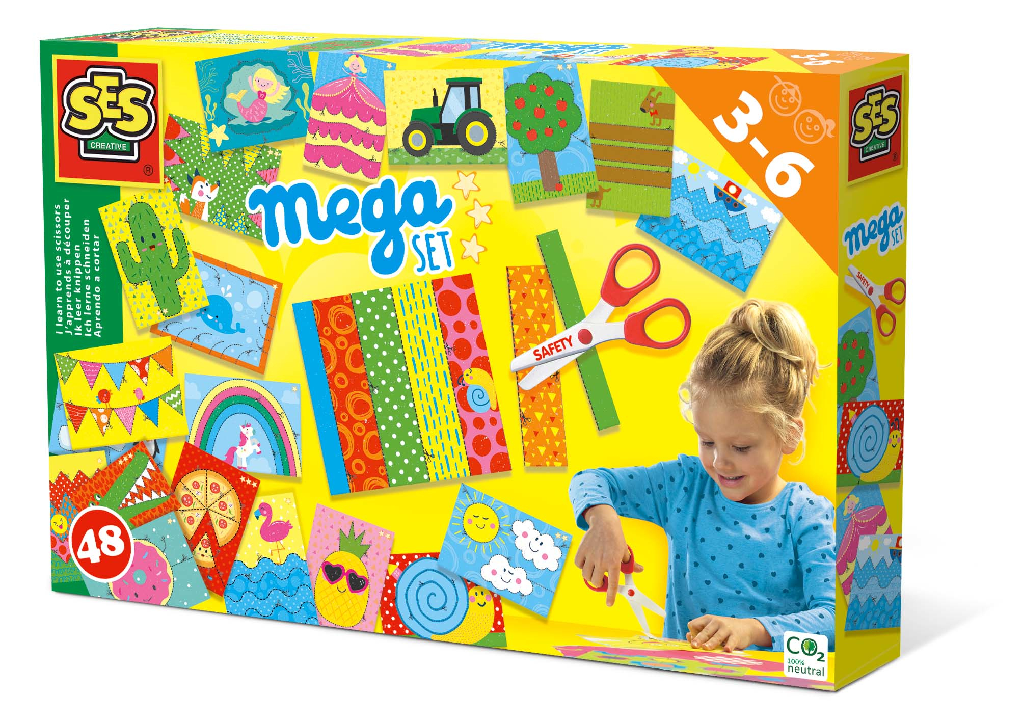 SES Creative Ik leer knippen - Mega set