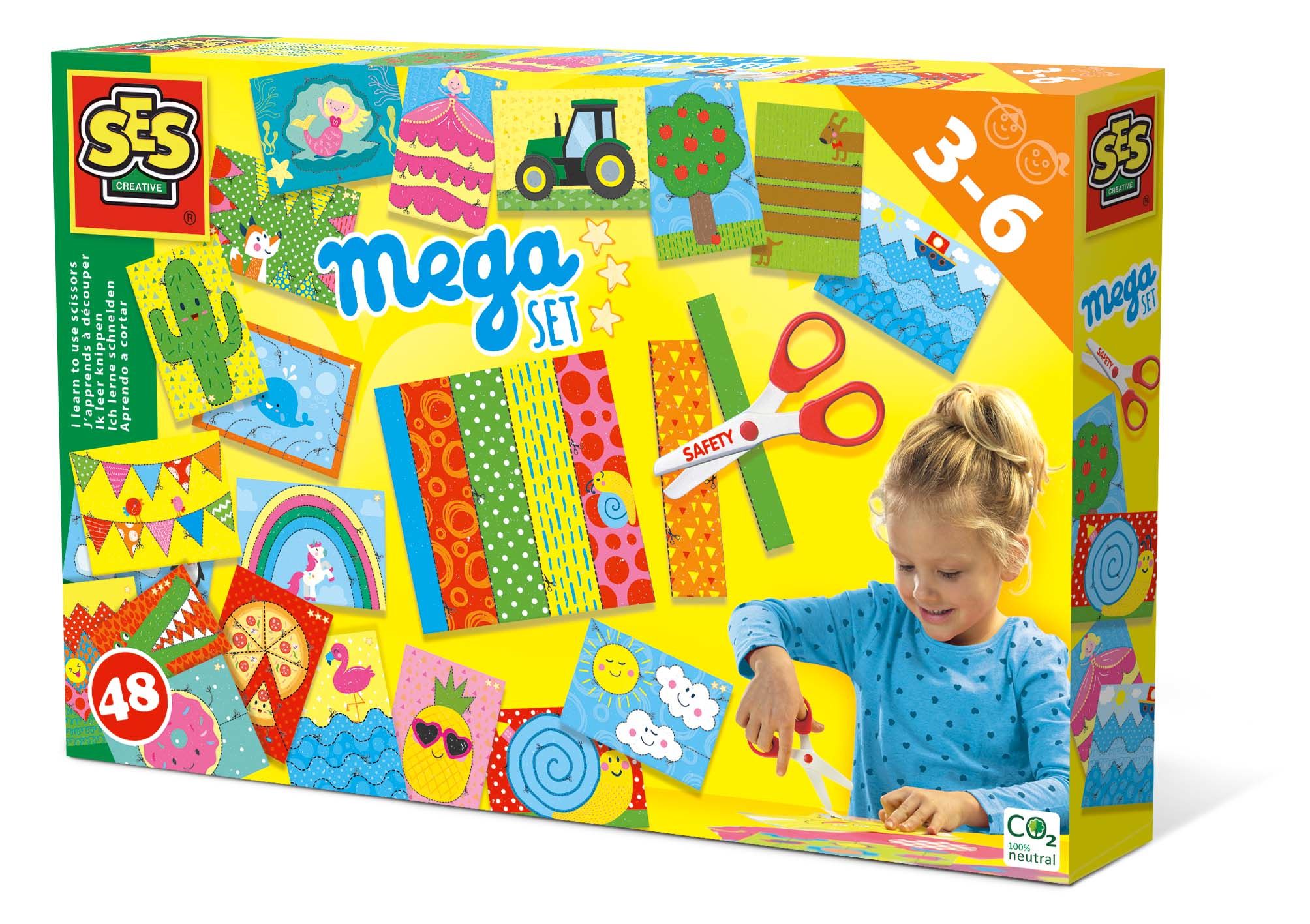 SES Creative Ik leer knippen - Mega set - 3+ jaar