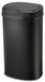 Poubelle rectangulaire couvercle Touch-top 60 litres Noir