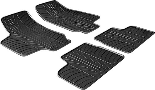 Rubbermatten voor Opel Astra G 1998-2004 (4-delig + clips)