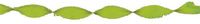 Merkloos / Sans marque Haza-Witbaard Crepe Papier Slinger - Lime Groen - 5 Stuks - 6 Meter