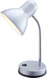 Globo Lighting Globo Basic, tafel lamp, chroom, zilverkleurig, metaal, 1xE27; 2487