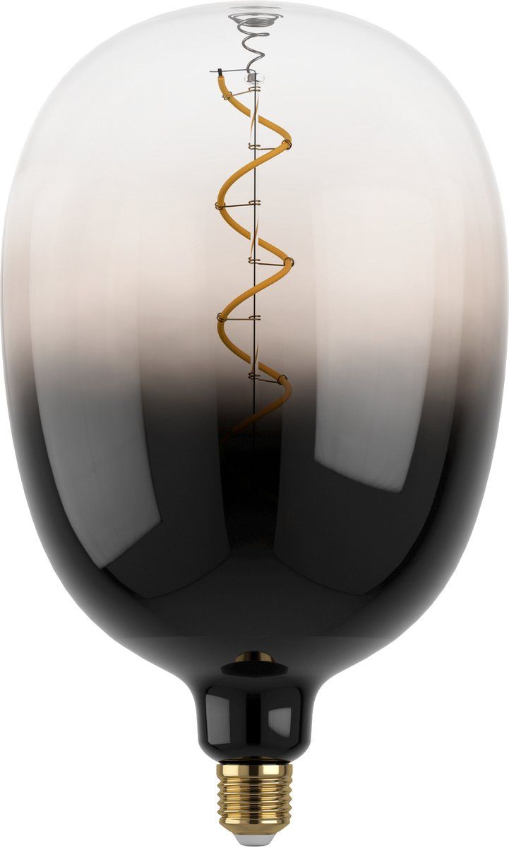 EGLO LED Lichtbron - E27 - Ø 18 cm - T180 - Smoke - 1800K - Dimbaar