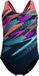 Speedo Digi Placement Splashback Meisjes Sportbadpak - Blauw