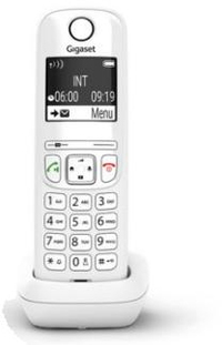 Gigaset AS690A Duo - Draadloze telefoon met antwoordapparaat - Wit