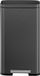 EKO - Madison Pédalier 30 litres - Acier inoxydable/Plastique - Noir