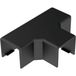 KOPOS 8624_FB Goulotte de câble T-pièce (l x h) 20 mm x 20 mm Noir 1 pièce(s)