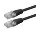 ROLINE Patchkabel Cat.6 (Class E), UTP, PoE, zwart, 3 m