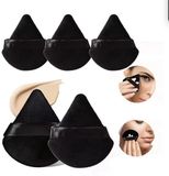 CHPN Thuis in Waren B.V. Poederdons - Powder puff - Zwart - 5 stuks - 7CM