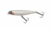 Berkley Pulse Slurp Visaas, Drijvend Topwater Aas, Oppervlakte Hard Kunstaas voor Baars, Zeebaars, Realistische Aasvis Imitatie, Makkelijk Te Vissen, Zoutwater & Zoetwater Roofvissen, 6.5cm, Parel Wit