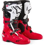 Alpinestars Tech 10 Enduro Motorcross laarzen Rood/zwart/wit Maat 44/45