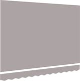 vidaXL - Vervangingsdoek - zonnescherm - voor - 3x2,5 - m - Lichtgrijs - Polyester