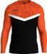 Jako Iconic Sweater Kinderen - Zwart / Fluo Oranje | Maat: 140