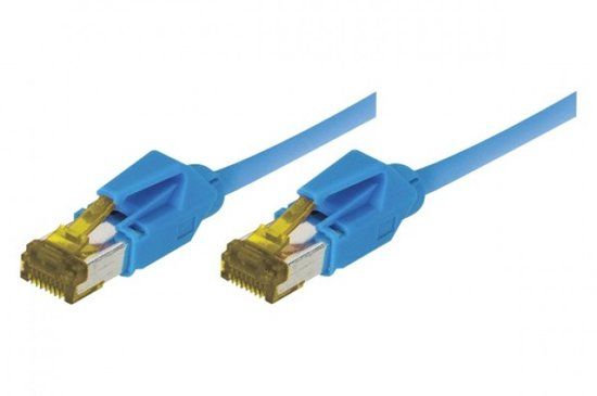 EXC Patch RJ45 S/FTP CAT 7 LSOH Snagless Blue 3m