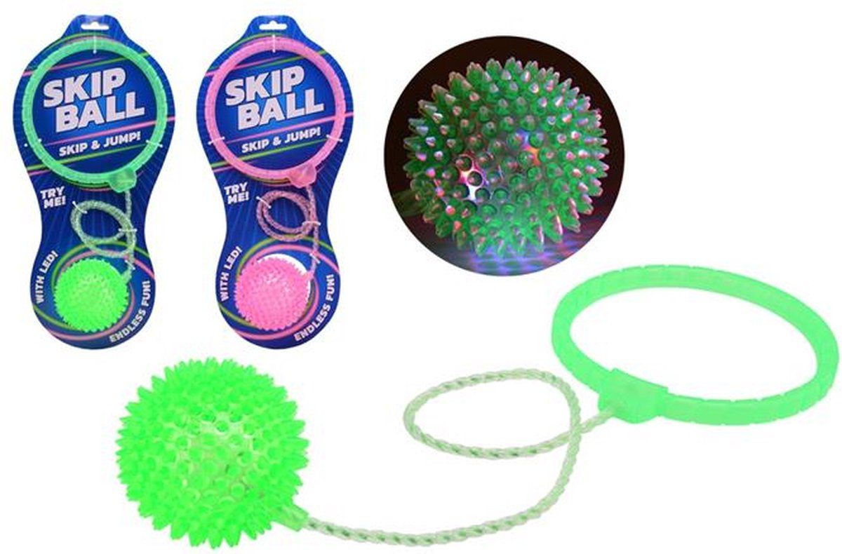 John Toys Skip ball with light - Assorted