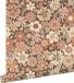 ESTAHome Behang Retro Bloemen Oudroze en Beige - 53 cm x 10.05 m