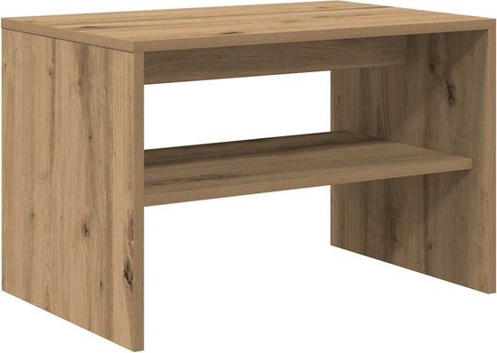 vidaXL Tv-meubel 60x40x40 cm bewerkt hout artisanaal eikenkleur