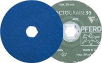 Pferd Fiberschuurschijf CC-FS 125mm INOX-STEEL VICTOGRAIN K 80+