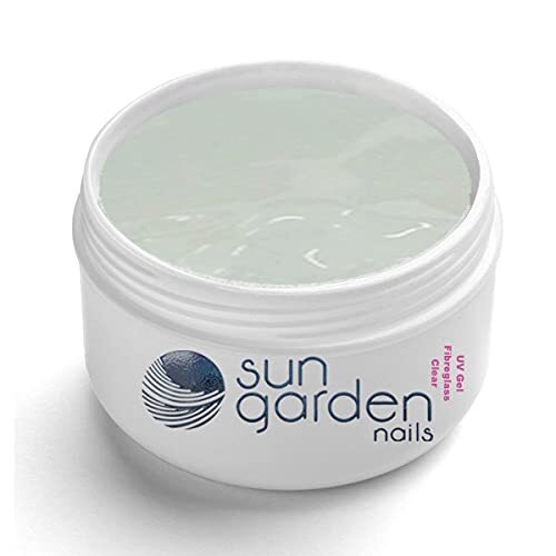 sun garden nails UV-glasvezel gel 1-fase UV-gel helder 30 ml