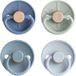 FRIGG Fopspenen - 4-Pack - Skyline Serenity - Latex - 6-18 Maanden