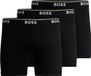 HUGO BOSS Power boxer briefs long (3-pack) - boxers homme longs - Noir