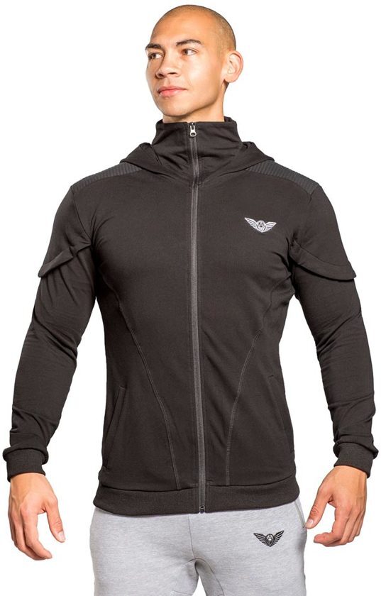 Aero wear Phoenix - Hoodie - Zwart - M