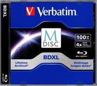 Verbatim 98912 M-Disc Blu-ray 100 GB - 1 stuk