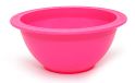 GioStyle Kom van voedselveilige kunststof, Ø 19 cm, fuchsia, Made in Italy, perfect voor feestjes, picknicks, camping, lijn trippy