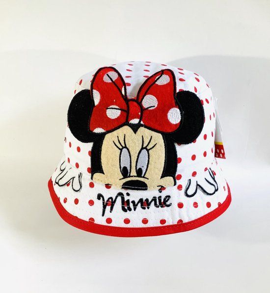 Minnie Mouse Baseball Cap - White - Size 50 (1-2 Years)