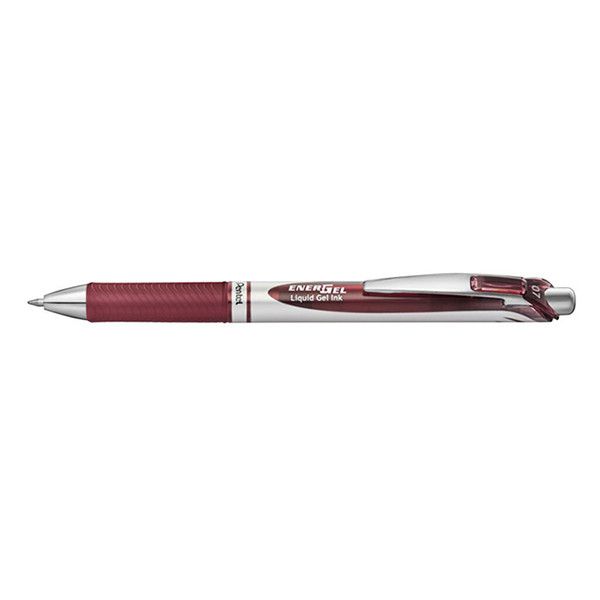 Pentel Energel BL-77 Gel Pen 0.7mm Bordeaux Red