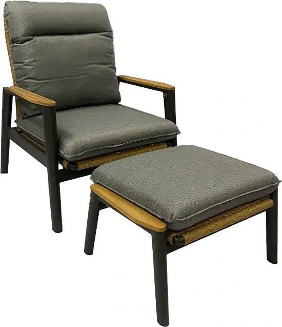 Buitengewoon Boet Atessa Loungestoel Set