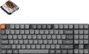 Keychron K13 Max, clavier mécanique sans fil, QMK/VIA, LED RVB, disposition QWERTY (États-Unis), conception à profil bas, commutateurs bruns mécaniques Gateron