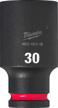 Milwaukee ShockWave™ Krachtdop 1/2" | lang | 30mm - 4932480348