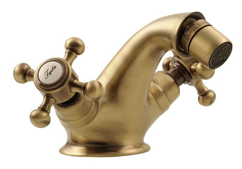 Reitano Rubinetteria ANTEA Bidetmengkraan met klikwaste, brons