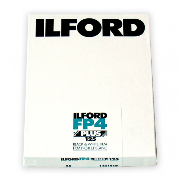 Ilford FP4 PLUS 13.0 x 18.0 cm 1 doos/25 vel Zw/w NVT One size