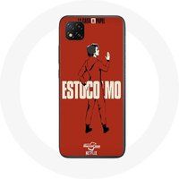 Maniacase Etui voor Xiaomi Redmi 9C La Casa De Papel Estocolmo tekening