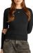 Tommy Jeans T-shirt Essential Rib L/S Zwart XL