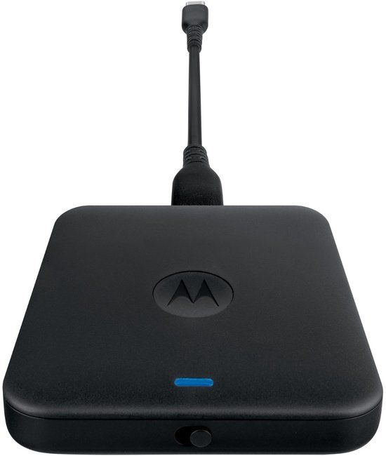 Motorola Drive MA2 draadloze Android Auto-adapter – Powered by Google | 5 GHz Wi-Fi | Bluetooth Auto Connect | USB-A & USB-C | Multipoint
