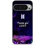 Google Pixel 9 Pro Hoesje BTS leger groep BTS koning van K-pop Maniacase