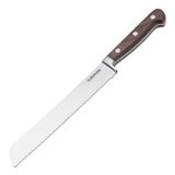 Böker Manufaktur Heritage broodmes walnoothout/roestvrij staal bruin-zilver, lengte lemmet: 20,50 cm, 130904