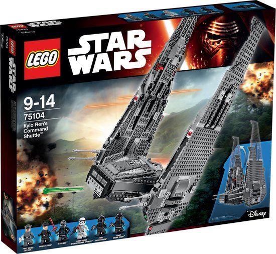 LEGO Star Wars Kylo Ren's Command Shuttle 75104