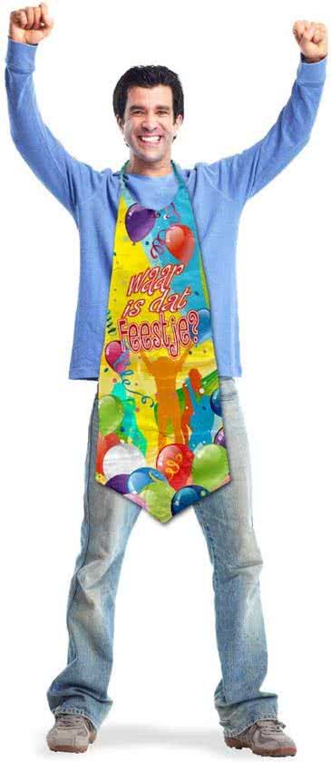 Folat Stropdas XXL Waar is dat Feestje - 8714572218115