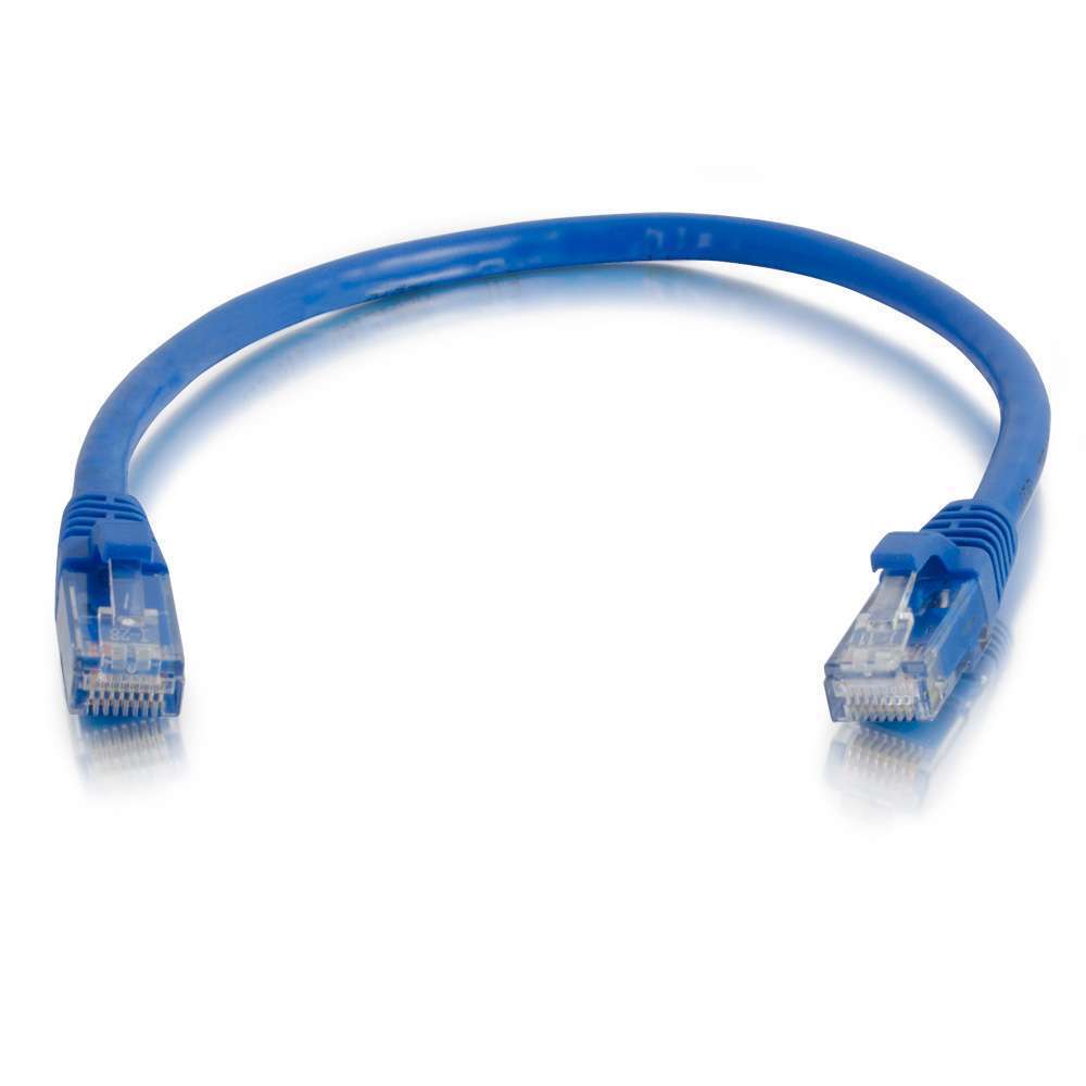 Cables To Go 0,3m Cat5e Booted Unshielded (UTP) netwerkpatchkabel - blauw