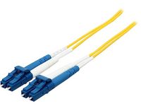 C2G 3m LC/LC Duplex 9/125 Single-Mode Fiber Patch Kabel - Geel