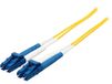 C2G 3m LC/LC Duplex 9/125 Single-Mode Fiber Patch Kabel - Geel