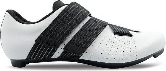 Fizik Tempo R5 Powerstrap - FietsSchoenen - Wit - Maat 43