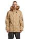 Brandit Tussenparka 'Fish Tail' chocoladebruin / lichtbruin / zwart