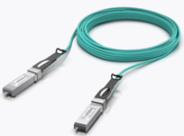 Ubiquiti UACC-AOC-SFP10-20M - SFP+ Glasvezel Kabel - 20m - Aqua